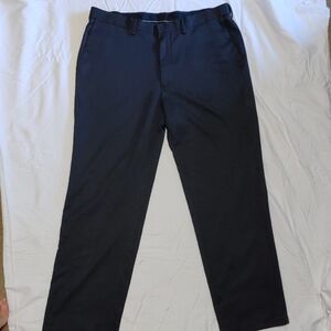 Haggar Men's Charcoal Grey Dress Pant